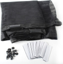 Moskitiera drzwi magnesami 206x100,5cm trwała mocna Moskitiera drzwi magnesami 206x100,5cm trwała mocna