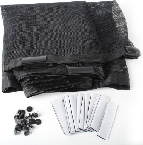 Moskitiera drzwi magnesami 206x100,5cm trwała mocna Moskitiera drzwi magnesami 206x100,5cm trwała mocna