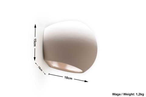 Kinkiet Ceramiczny E ścienna domowa lampa nowoczesna Kinkiet Ceramiczny E ścienna domowa lampa nowoczesna