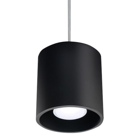 Lampa Wisząca ORBIS 1 Czarna żyrandol kuchnia salon pokój ZWY