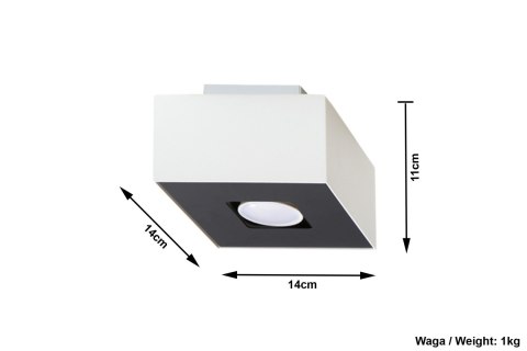 Plafon MONO 1 Biały sufit sufitowa lampa spot punkt Plafon MONO 1 Biały sufit sufitowa lampa spot punkt