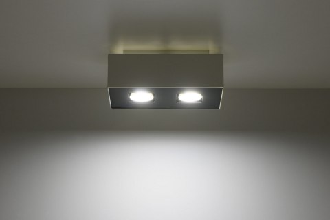 Plafon MONO 2 Biały sufit sufitowa lampa spot punkt Plafon MONO 2 Biały sufit sufitowa lampa spot punkt