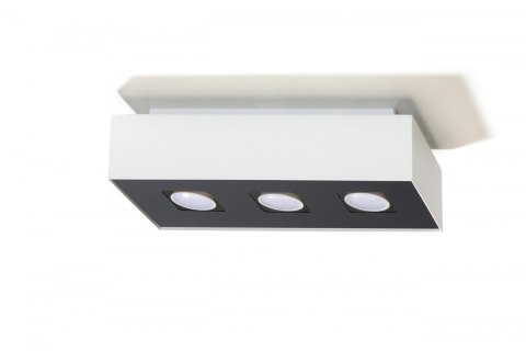 Plafon MONO 3 Biały sufit sufitowa lampa spot punkt Plafon MONO 3 Biały sufit sufitowa lampa spot punkt