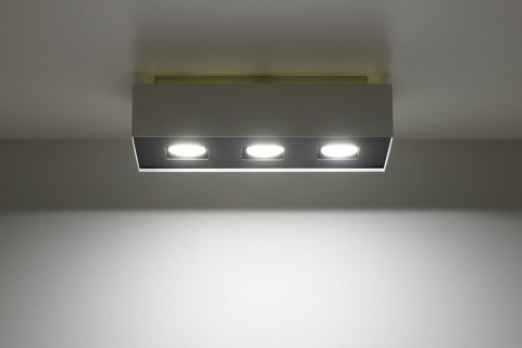 Plafon MONO 3 Biały sufit sufitowa lampa spot punkt Plafon MONO 3 Biały sufit sufitowa lampa spot punkt