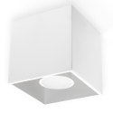 Plafon QUAD 1 Biały sufit sufitowa lampa spot punkt