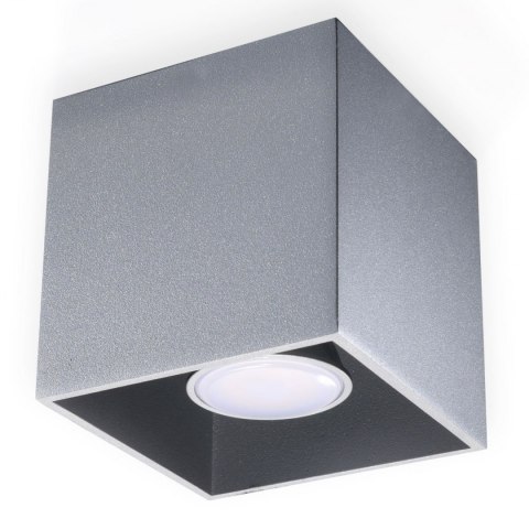 Plafon QUAD 1 Szary sufit sufitowa lampa spot punkt Plafon QUAD 1 Szary sufit sufitowa lampa spot punkt