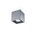 Plafon QUAD 1 Szary sufit sufitowa lampa spot punkt