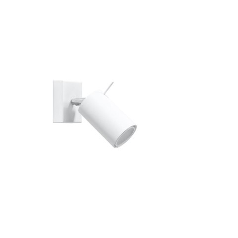 Kinkiet RING Biały ścienna domowa lampa nowoczesna Kinkiet RING Biały ścienna domowa lampa nowoczesna