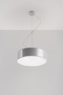 Lampa Wisząca ARENA 35 Szara żyrandol kuchnia salon pokój