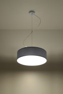 Lampa Wisząca ARENA 35 Szara żyrandol kuchnia salon pokój
