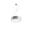 Lampa Wisząca ARENA 35 Szara żyrandol kuchnia salon pokój