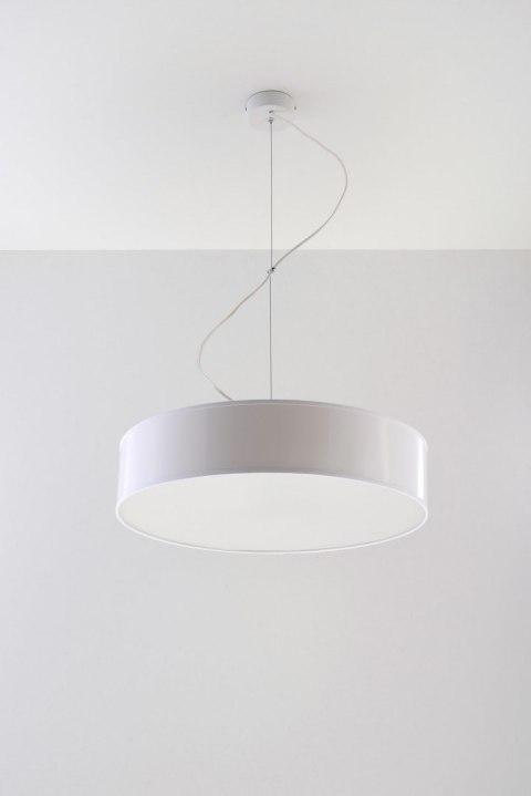 Lampa Wisząca ARENA 45 Biała żyrandol kuchnia salon pokój Lampa Wisząca ARENA 45 Biała żyrandol kuchnia salon pokój