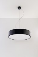 Lampa Wisząca ARENA 45 Czarna żyrandol kuchnia salon pokój