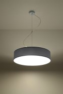 Lampa Wisząca ARENA 45 Szara żyrandol kuchnia salon pokój