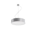 Lampa Wisząca ARENA 45 Szara żyrandol kuchnia salon pokój