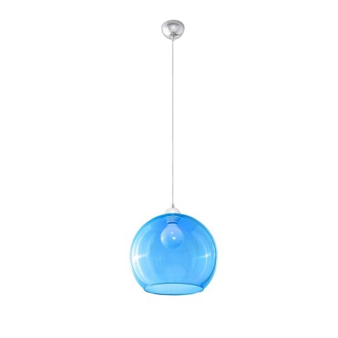 Lampa Wisząca BALL Błękitna żyrandol kuchnia salon pokój Lampa Wisząca BALL Błękitna żyrandol kuchnia salon pokój