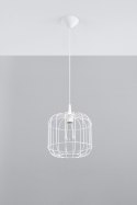 Lampa Wisząca Celta Biała żyrandol kuchnia salon pokój