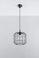 Lampa Wisząca Celta Czarna żyrandol kuchnia salon pokój