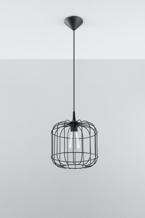 Lampa Wisząca Celta Czarna żyrandol kuchnia salon pokój Lampa Wisząca Celta Czarna żyrandol kuchnia salon pokój