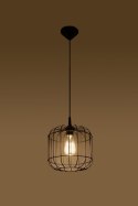Lampa Wisząca Celta Czarna żyrandol kuchnia salon pokój