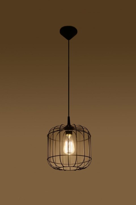 Lampa Wisząca Celta Czarna żyrandol kuchnia salon pokój Lampa Wisząca Celta Czarna żyrandol kuchnia salon pokój