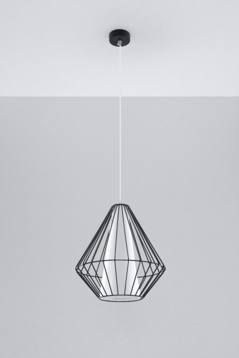 Lampa Wisząca Demi Czarna żyrandol kuchnia salon pokój Lampa Wisząca Demi Czarna żyrandol kuchnia salon pokój