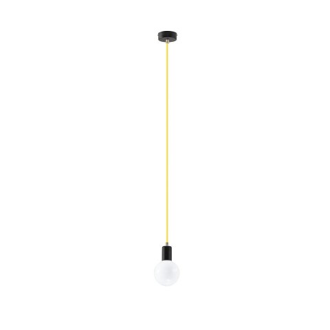 Lampa Wisząca EDISON Żółta żyrandol kuchnia salon pokój Lampa Wisząca EDISON Żółta żyrandol kuchnia salon pokój