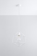 Lampa Wisząca Gaspare Biała żyrandol kuchnia salon pokój