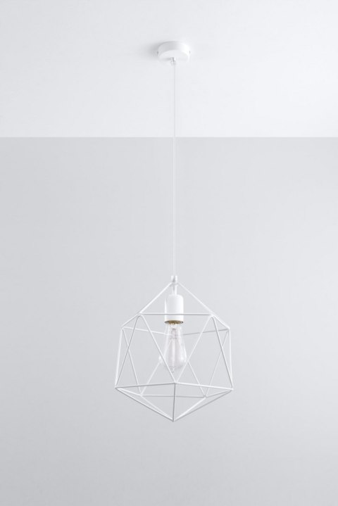 Lampa Wisząca Gaspare Biała żyrandol kuchnia salon pokój Lampa Wisząca Gaspare Biała żyrandol kuchnia salon pokój