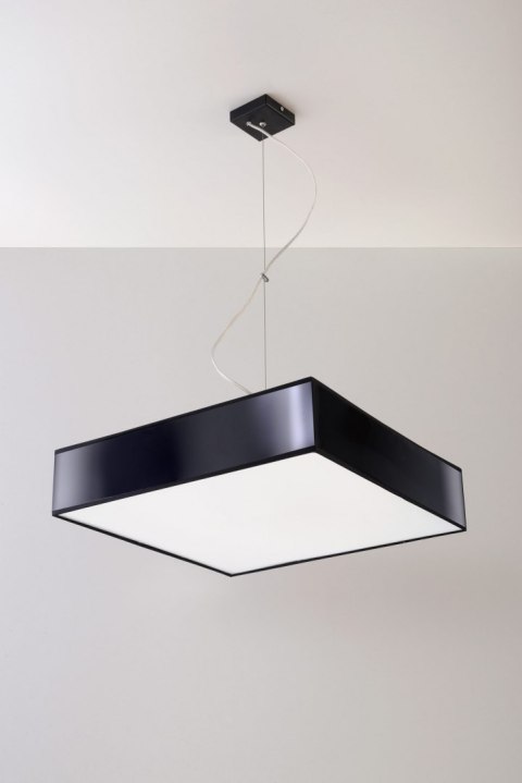 Lampa Wisząca HORUS 45 Czarna żyrandol kuchnia salon pokój Lampa Wisząca HORUS 45 Czarna żyrandol kuchnia salon pokój