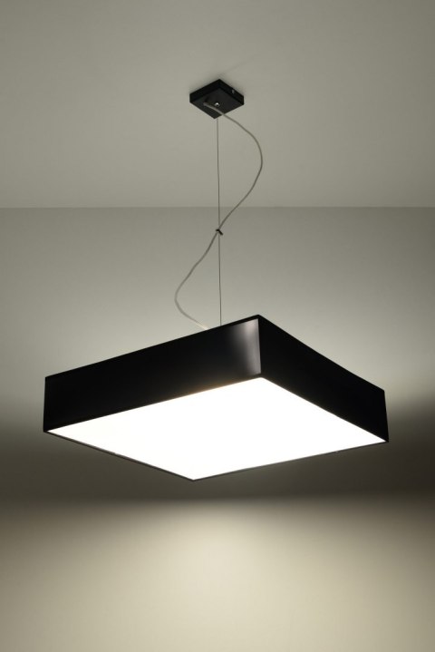 Lampa Wisząca HORUS 45 Czarna żyrandol kuchnia salon pokój Lampa Wisząca HORUS 45 Czarna żyrandol kuchnia salon pokój