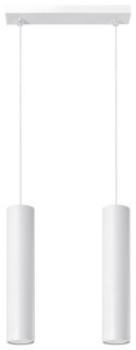 Lampa Wisząca LAGOS 2 Biały żyrandol kuchnia salon pokój