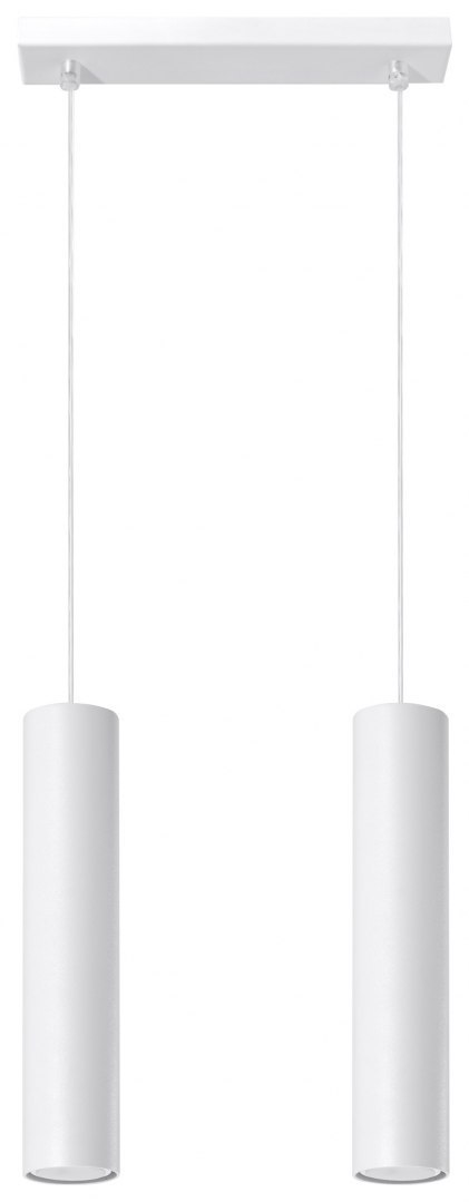 Lampa Wisząca LAGOS 2 Biały żyrandol kuchnia salon pokój Lampa Wisząca LAGOS 2 Biały żyrandol kuchnia salon pokój