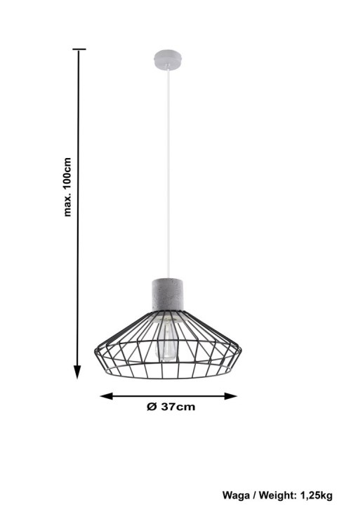 Lampa Wisząca Nelson żyrandol kuchnia salon pokój Lampa Wisząca Nelson żyrandol kuchnia salon pokój