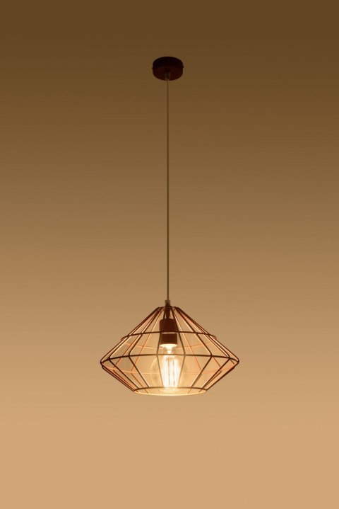 Lampa Wisząca Umberto Miedziana żyrandol kuchnia salon pokój Lampa Wisząca Umberto Miedziana żyrandol kuchnia salon pokój