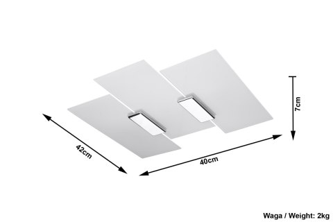 Plafon FABIANO sufit sufitowa lampa spot punkt Plafon FABIANO sufit sufitowa lampa spot punkt