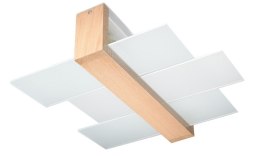 Plafon FENIKS 2 Naturalne Drewno sufit sufitowa lampa spot punkt