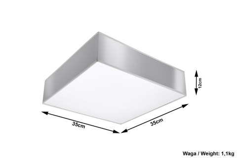 Plafon HORUS 35 Szary sufit sufitowa lampa spot punkt Plafon HORUS 35 Szary sufit sufitowa lampa spot punkt