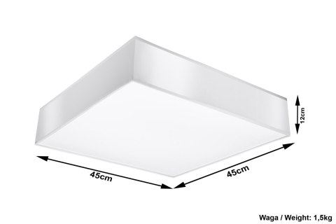 Plafon HORUS 45 Biały sufit sufitowa lampa spot punkt Plafon HORUS 45 Biały sufit sufitowa lampa spot punkt