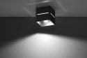 Plafon LOBO Czarny sufit sufitowa lampa spot punkt