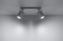 Plafon MERIDA 2 Biały sufit sufitowa lampa spot punkt