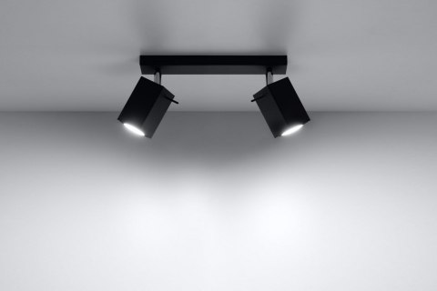 Plafon MERIDA 2 Czarny sufit sufitowa lampa spot punkt Plafon MERIDA 2 Czarny sufit sufitowa lampa spot punkt