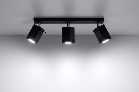 Plafon MERIDA 3 Czarny sufit sufitowa lampa spot punkt Plafon MERIDA 3 Czarny sufit sufitowa lampa spot punkt