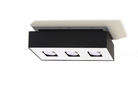 Plafon MONO 3 Czarny sufit sufitowa lampa spot punkt Plafon MONO 3 Czarny sufit sufitowa lampa spot punkt