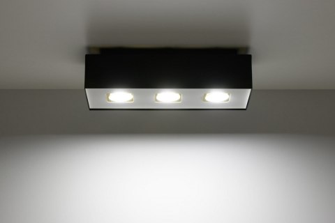 Plafon MONO 3 Czarny sufit sufitowa lampa spot punkt Plafon MONO 3 Czarny sufit sufitowa lampa spot punkt