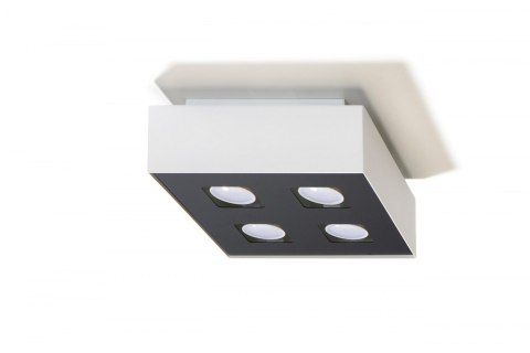 Plafon MONO 4 Biały sufit sufitowa lampa spot punkt Plafon MONO 4 Biały sufit sufitowa lampa spot punkt