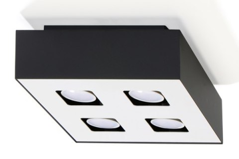 Plafon MONO 4 Czarny sufit sufitowa lampa spot punkt Plafon MONO 4 Czarny sufit sufitowa lampa spot punkt