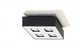 Plafon MONO 4 Czarny sufit sufitowa lampa spot punkt