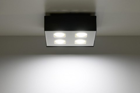 Plafon MONO 4 Czarny sufit sufitowa lampa spot punkt Plafon MONO 4 Czarny sufit sufitowa lampa spot punkt
