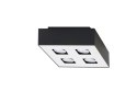 Plafon MONO 4 Czarny sufit sufitowa lampa spot punkt